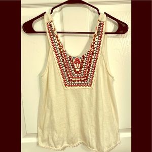 **SOLD** Urban Outfitters Embroidered Tank Top